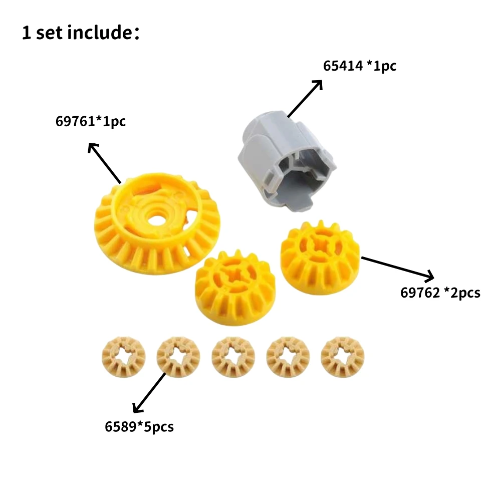 65414 69761 69762 6589 MOC Dif - Lego Set Technic ulasan dan harga